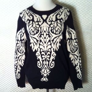 Angora Blend Remain Contrast Sweater